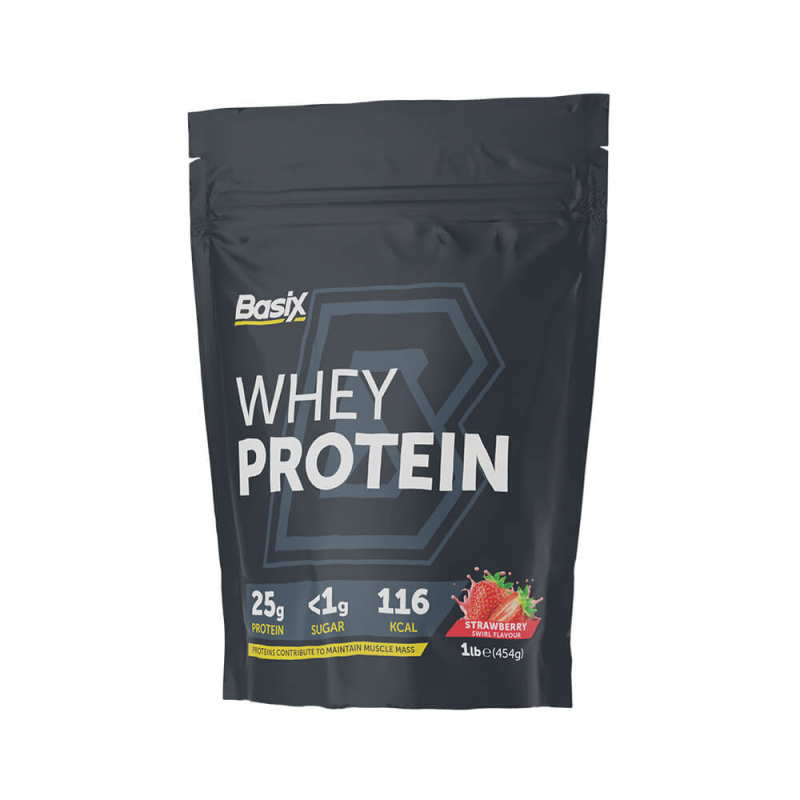 بيزكس واي بروتين - بروتين مصل اللبن لدعم نمو العضلات واستشفاء أسرع - 454 جم