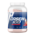 تريك كازين 100 – بروتين كازين بطيء الهضم بنكهة فراولة وموز لدعم نمو العضلات - 600 جم