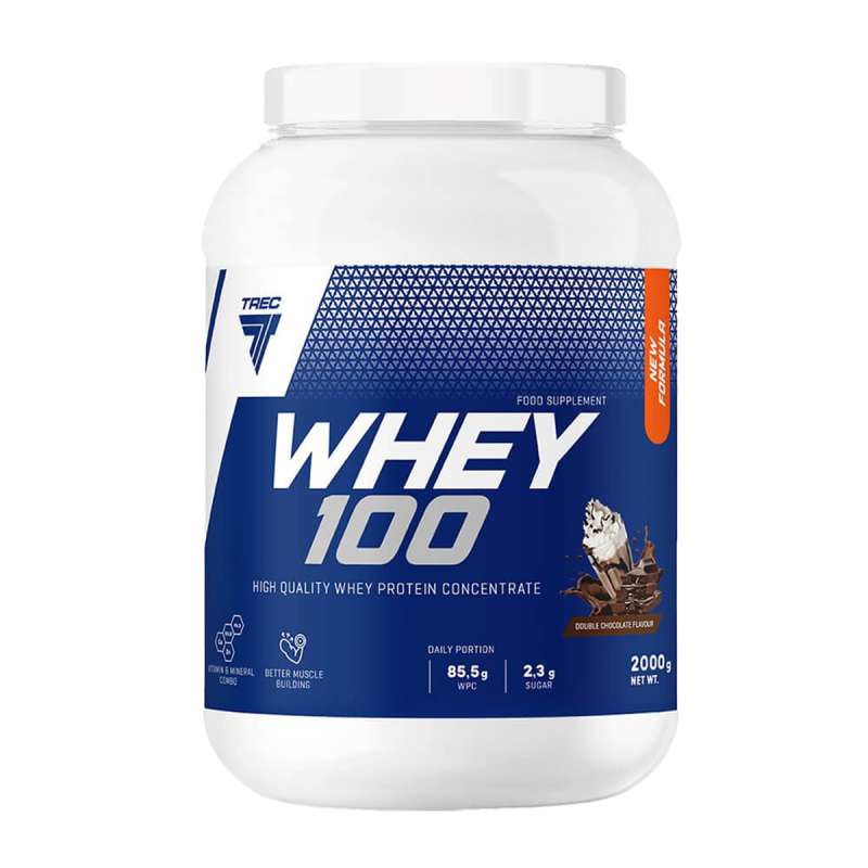 تريك واي 100 – بروتين واي مركز لدعم نمو العضلات واستشفائها بفعالية - 2000 جم