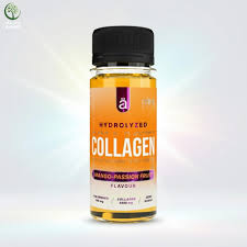 نانو سابس شوت الكولاجين المتحلل بنكهة المانجو والباشن فروت لدعم البشرة والمفاصل