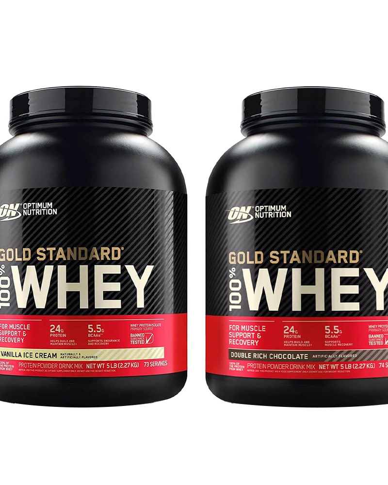 أوبتيمم نيوترشن واي جولد ستاندارد - بروتين عالي الجودة لبناء العضلات واستعادة الطاقة - 2200جم -