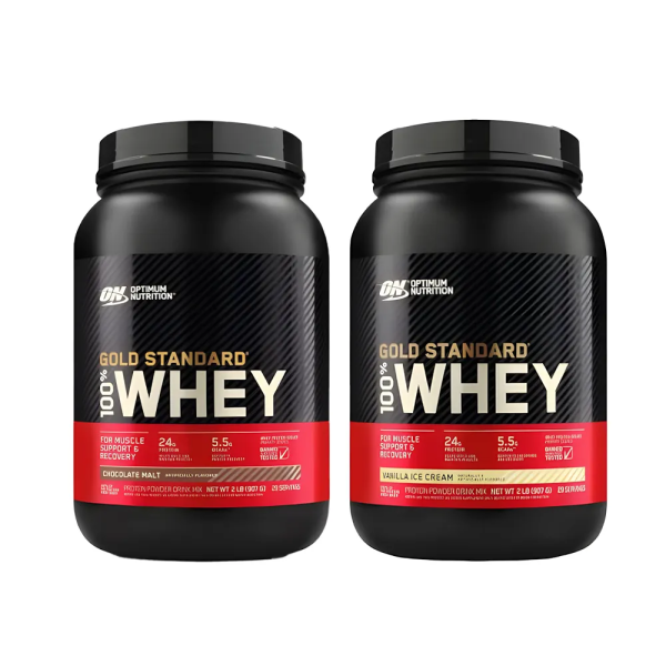أوبتيمم نيوترشن واي جولد ستاندارد - بروتين واي سريع الامتصاص لتعزيز نمو العضلات واستعادة الطاقة - 908جم