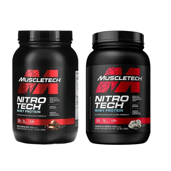 مسل تك – نيترو تك واي بروتين - بروتين متقدم لدعم نمو العضلات وتعزيز الأداء - 998جم