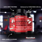 ⁦ماسل ميدز كارنيفور أمينو لحوم – أحماض أمينية من اللحم لدعم العضلات والقوة والتعافي⁩ - الصورة ⁦3⁩