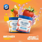 ⁦مسحوق كولاجين أبلايد نيوتريشن لدعم البشرة والشعر والمفاصل – 5000 ملجم كولاجين – 300 جرام تقريبًا⁩ - الصورة ⁦3⁩