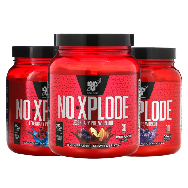 بي إس إن نيو إكسبلود 555 جم مكمل بري ووركاوت