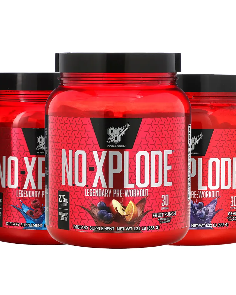 بي إس إن نيو إكسبلود 555 جم مكمل بري ووركاوت