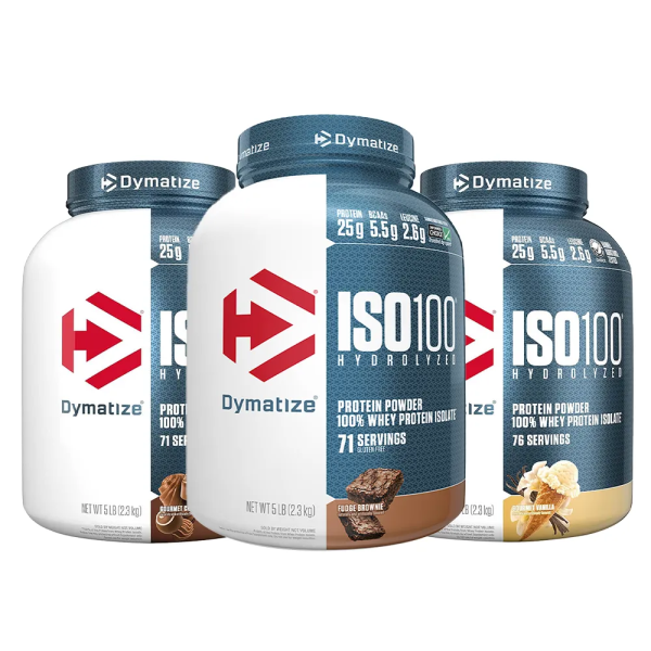 ديماتيز ايزو 100 - بروتين سريع الامتصاص لبناء العضلات وتعزيز الاستشفاء - 2300 جم